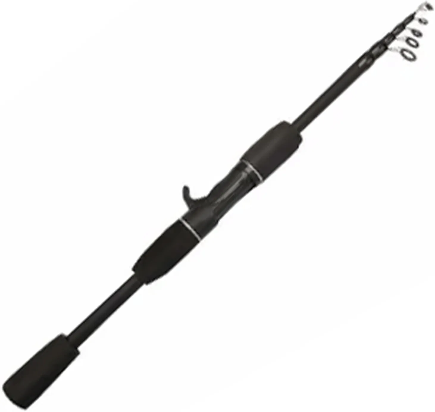 Fishing Rods Telescopic Portable Rod Comfortable Carbon Fiber Sea Fishing Straight/Curved Handle Flexible Anti-Slip Fishing Pole Fishing Accessories