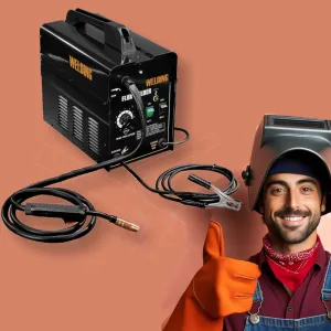 Fits CHICAGO ELECTRIC Flux 125 Welder - Versatile Flux Core Arc Welder (FCAW) Uses Self-Shielding Flux-Cored Welding Wire, Eliminating the Need for Gas and Regulators