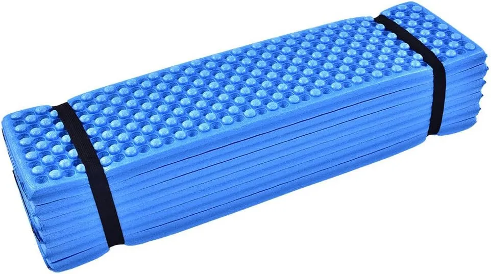 Foam Mat, Outdoor Foam Camping Mat Folding Beach Tent Sleeping Pad Waterproof Mattress
