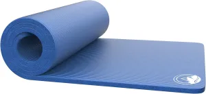 Foam Sleeping Pad for Camping - 0.75-Inch-Thick Waterproof Sleep Pad with Carry Straps for Cots, Tents, or Sleepovers by Wakeman Outdoors (Blue)