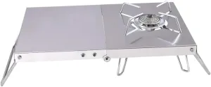 Foldable Burner Stand Heat Resistant Stove Bracket for Camping Outdoor Pot Rack Perfect for -310 Cb-trb250 Quality Material