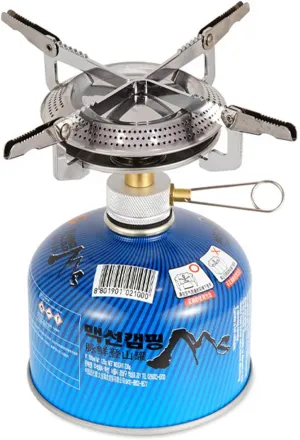 Foldable Gas Stove Lightweight Portable Cookout Burner Camping Hiking Picnic Cooking