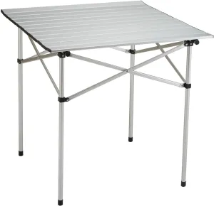 Folding Camping Table, Outdoor Portable Compact Camp Table, Aluminum Lightweight Camping Side Table with Carry Bag, Small Camping Table for Outdoor Cooking, Picnic, Camp