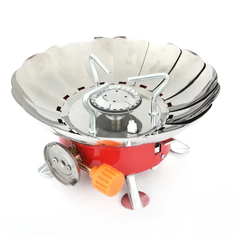 Folding Gas Portable Hiking Picnics Stove Compact Camping VIP offer for and Ready Durable Price-conscious Outdoor