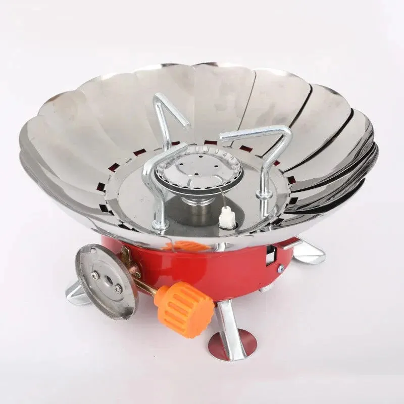 Folding Gas Portable Hiking Picnics Stove Compact Camping VIP offer for and Ready Durable Price-conscious Outdoor