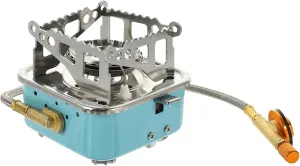 Folding Gas Stove Portable Camping Stove for Outdoor Hiking Lightweight Easy to Install Compact Design for Travel for Camping and Other Outdoor Activities