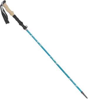 Folding Trekking Poles Carbon Fiber Pattern Collapsible Hiking Stick Outdoor Camping