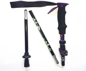 Folding Trekking Poles Hiking Crutches Walking Sticks Outdoor Gear
