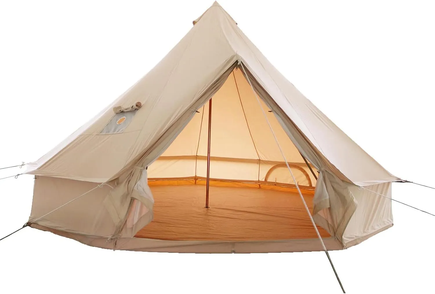 Four Seasons Camp Tent, Outdoor Cotton Tent, Rainproof Portable Folding, Large for 5-6 People.