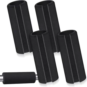 Frienda 4 Pcs Handle Grips 4.25 Inch NBR Rubber Foam Grip Wrap Soft Buffer Tube Cover Buffer Tube Pad Comfortable Handle Covers for Fitness Home Garden Bicycle Exercise Equipment Handlebar Replacement