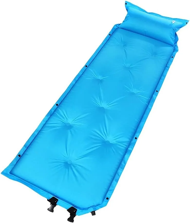 GaRcan Inflatable Sleeping Mattress 2 Colors Camping Mat Self Inflatable Mattresses Camp Inflatable Mattress Outdoor Camp Mat Tent Mat (1 One Seat)