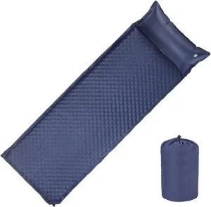 GaRcan Inflatable Sleeping Mattress Inflatable Camping Ultralight Mattress Durable High-Elasticity Foam Sponge Sleeping Pad for Hiking Mat