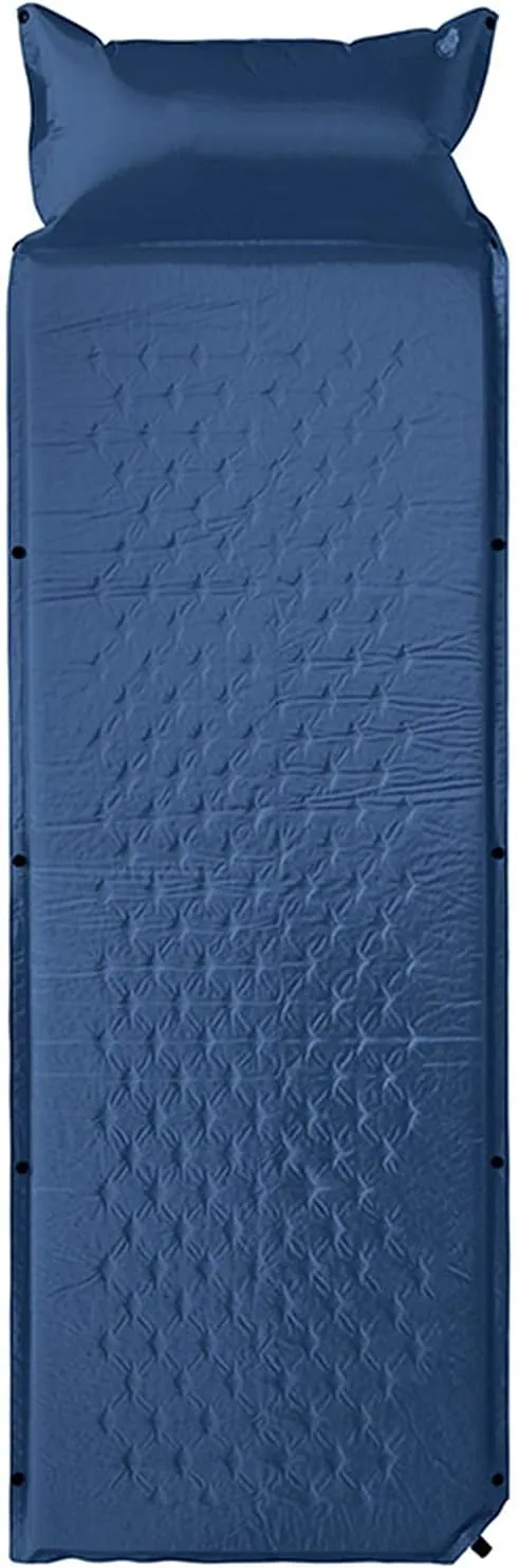 GaRcan Inflatable Sleeping Mattress Sleeping Camping Mat Mattress Self-Inflating Pad Portable Bed with Pillow Camping Tent Mats Single Person Foldable, Camping Sleeping Mat Beautiful