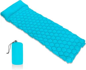 GaRcan Inflatable Sleeping Mattress Sleeping Pad Camping Mat with Pillow Air Mattress Picnic Inflatable Cushion Sleeping Mat Fast Filling Beautiful Scenery