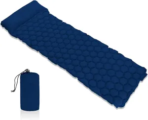 GaRcan Inflatable Sleeping Mattress Sleeping Pad Camping Mat with Pillow Air Mattress Picnic Inflatable Cushion Sleeping Mat Fast Filling Beautiful Scenery