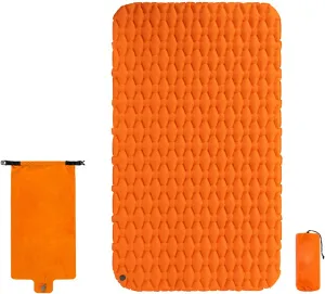 GaRcan Sleeping Mats Camping Camping Sleeping Mat, Widen Double Inflatable Sleeping Pad Mat, Waterproof Outdoor Camping Mattress for Backpacking Hiking Traveling
