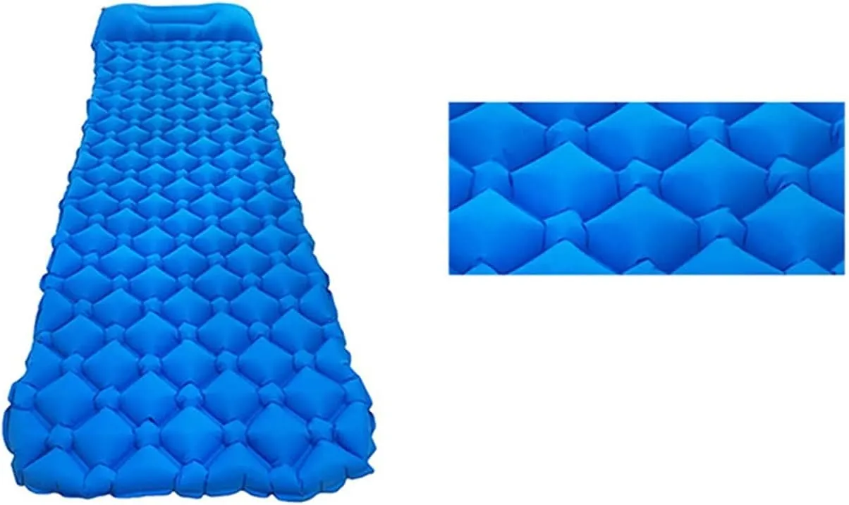GaRcan Sleeping Mats Camping Inflatable Sleeping Pad Outdoor Tent Moisture-Proof Sleeping Pad Portable Ultra Light Picnic Mat Egg
