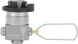Gas Canister Refill Adapter Vent Valve Kit Portable Camping Stove Fittings for Outdoor Activities
