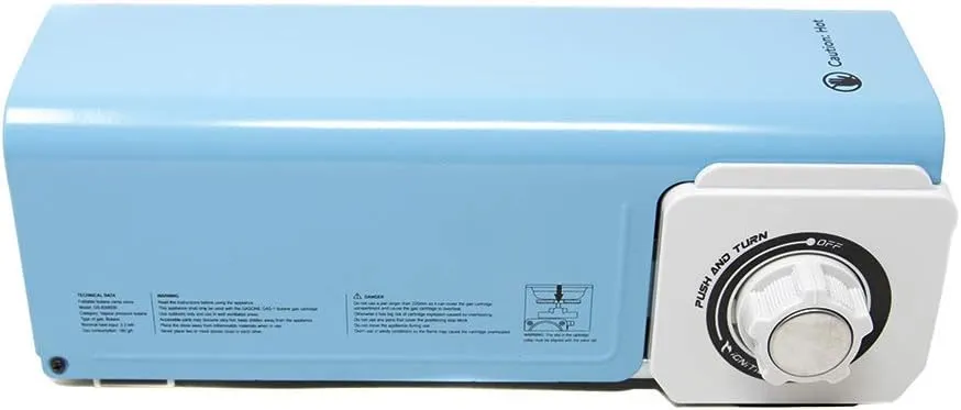 Gas One GS-8300 - Camp Stove Compact Butane Stove with Carrying Case - Foldable Portable Stove