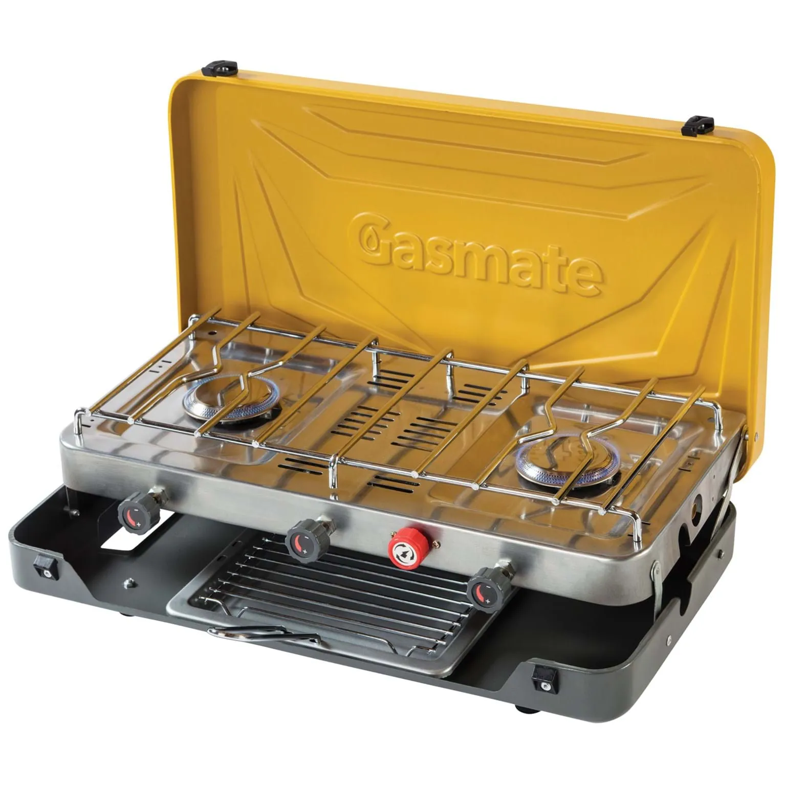Gasmate - Classic 2 Burner Stove with Grill