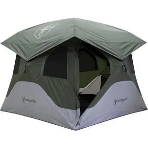 Gazelle T4 Hub Tent 4 Person Waterproof UV Resistant with Removable Floor & 90 Second Setup
