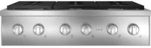 GE Cafe CGU366P2TS1 36" Commercial-Style Gas Rangetop