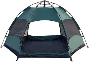 GeRRiT Camping Tent, Fast Pop-up Double-Layer Waterproof Dome for Family, Suitable for Picnic Fishing