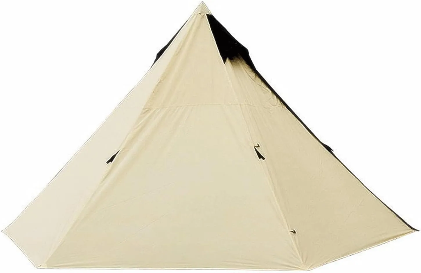 GERRIT Camping Tent, Indian Tent, Seasonal Charm Tent, Double-Layer Waterproof, UV Resistant, Windproof Tent, Outdoor Hiking and Hunting Pyramid Shaped Tent (Color : A)