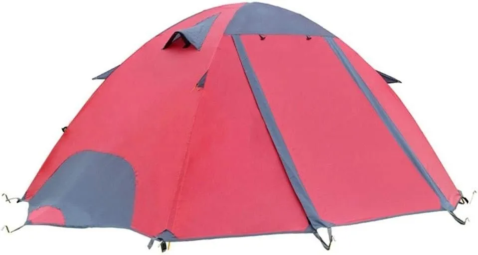 GeRRiT Winter Tent 4 Season Off Ground Tent Double-Layer Anti-Storm Camping Tent Cot Outdoor Fishing Bed for 1 Person Winter Fishing Travel Camping Suitable for