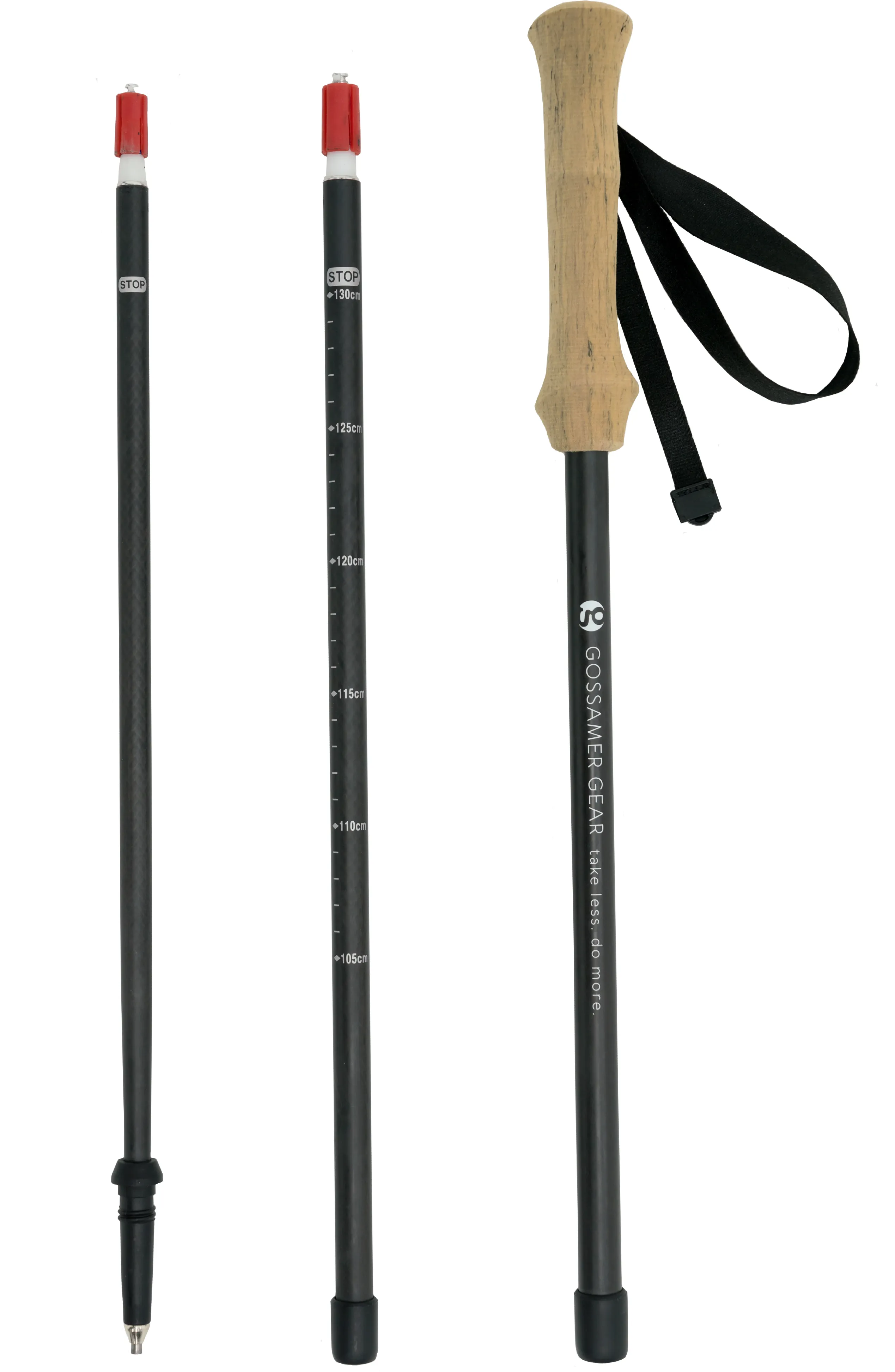 Gossamer LT5 Three Piece Carbon Trekking Poles