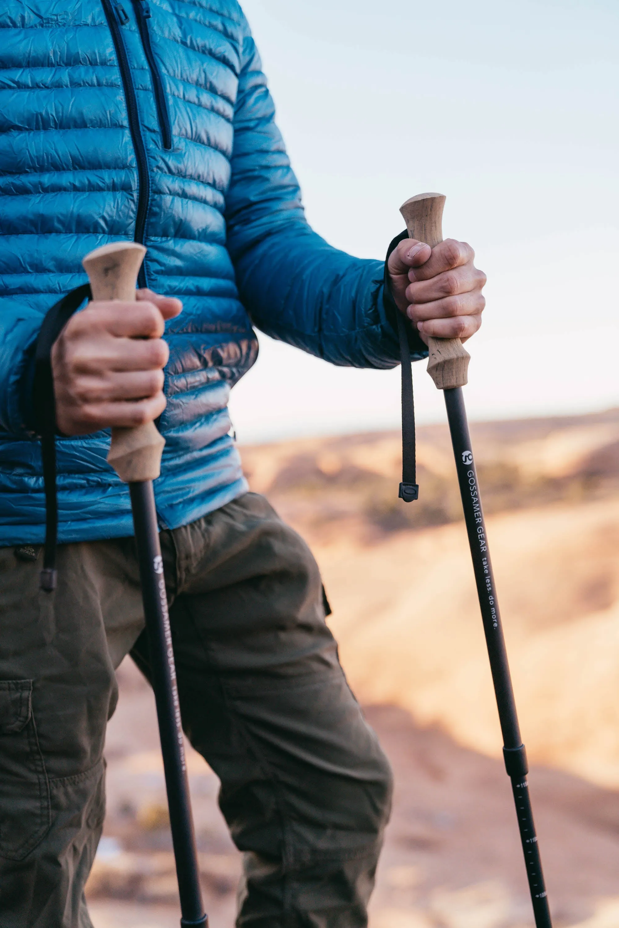 Gossamer LT5 Three Piece Carbon Trekking Poles