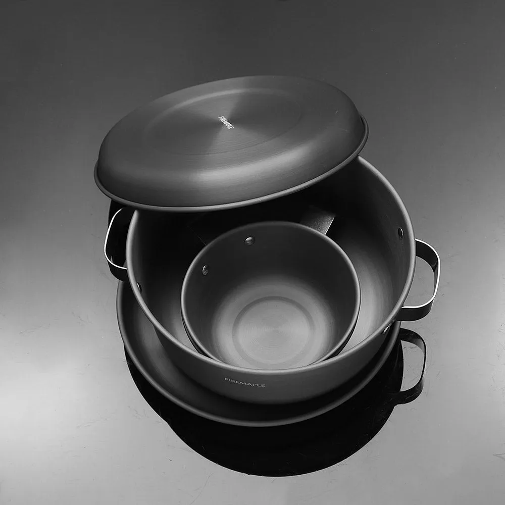 Gourmet Camping Cookware Set