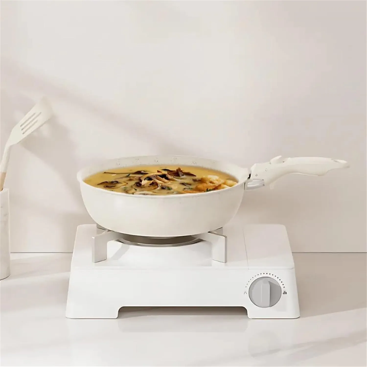 Gourmetific Cookware Set, 5-Piece Detachable Handle Set