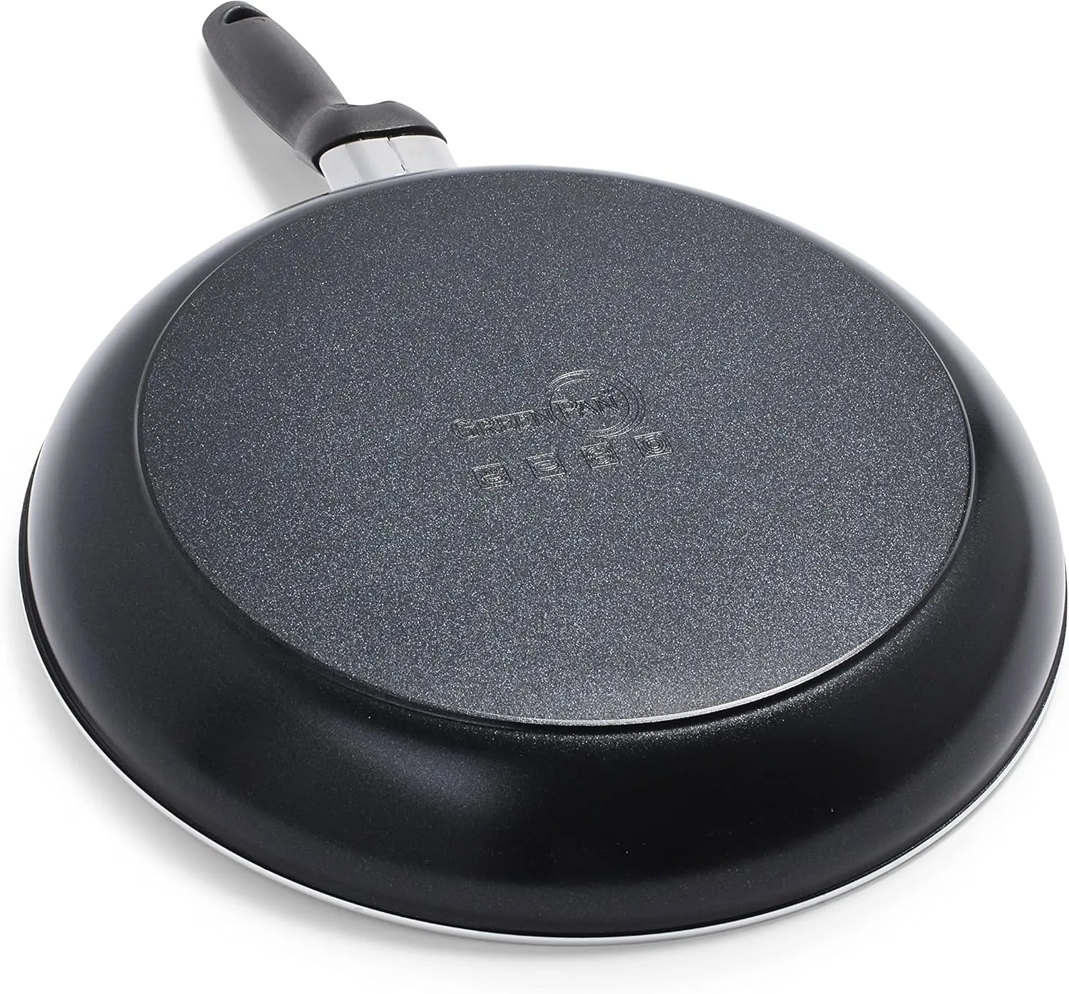 GreenPan Rio 8" and 10" Frying Pan Skillet Set, PFOA and PFAS-Free, Healthy Ceramic Nonstick Cookware, Stay-Cool Bakelite Handles, Dishwasher Safe, Easy Clean, Durable Performance, Black