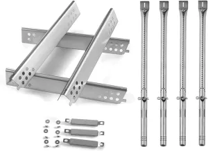 Grill Replacement Parts for Charbroil Performance 4 Burner Gas Grill Parts G470-0004-W1A G470-5200-W1 463342118 463342119 Char Broil G321-4C00-W1 463377319 463332718 463376017 Heat Tent Burner Tube