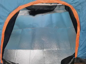 Ground Mat Camping Aluminum Mat Double-Sided Foam Insulating y Aislante Thermal Waterproof Foldable Sleeping Mat Tent Pad Ultralight Floor Mat