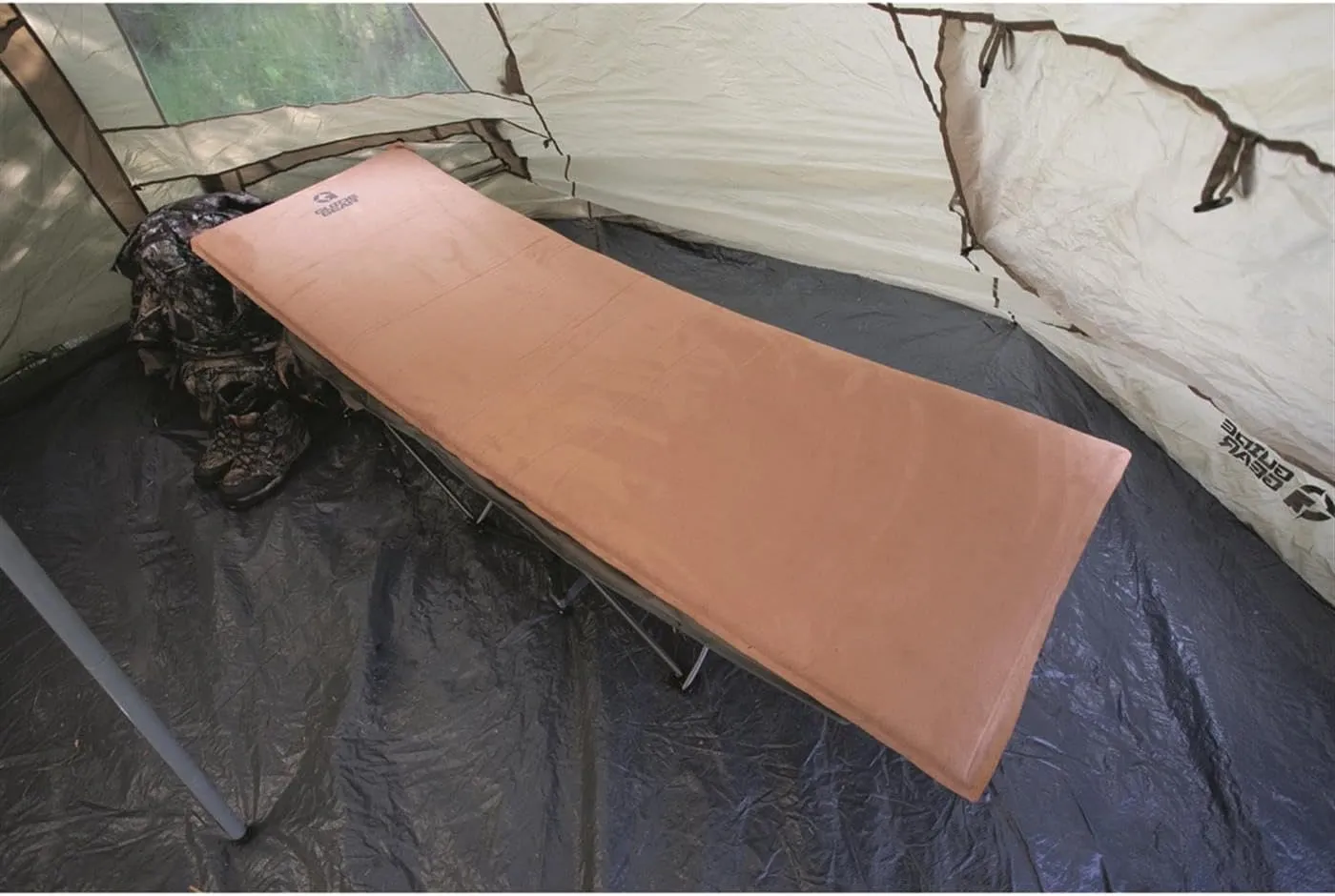 Guide Gear Self Inflating Sleeping Pad Single, 3-inch Foam Padding, Portable, Camping, Backpacking, Hunting, Tent Accessories