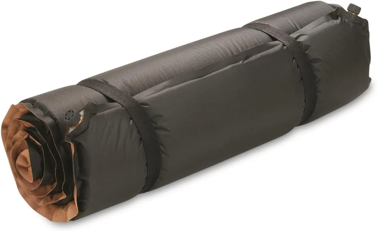 Guide Gear Self Inflating Sleeping Pad Single, 3-inch Foam Padding, Portable, Camping, Backpacking, Hunting, Tent Accessories