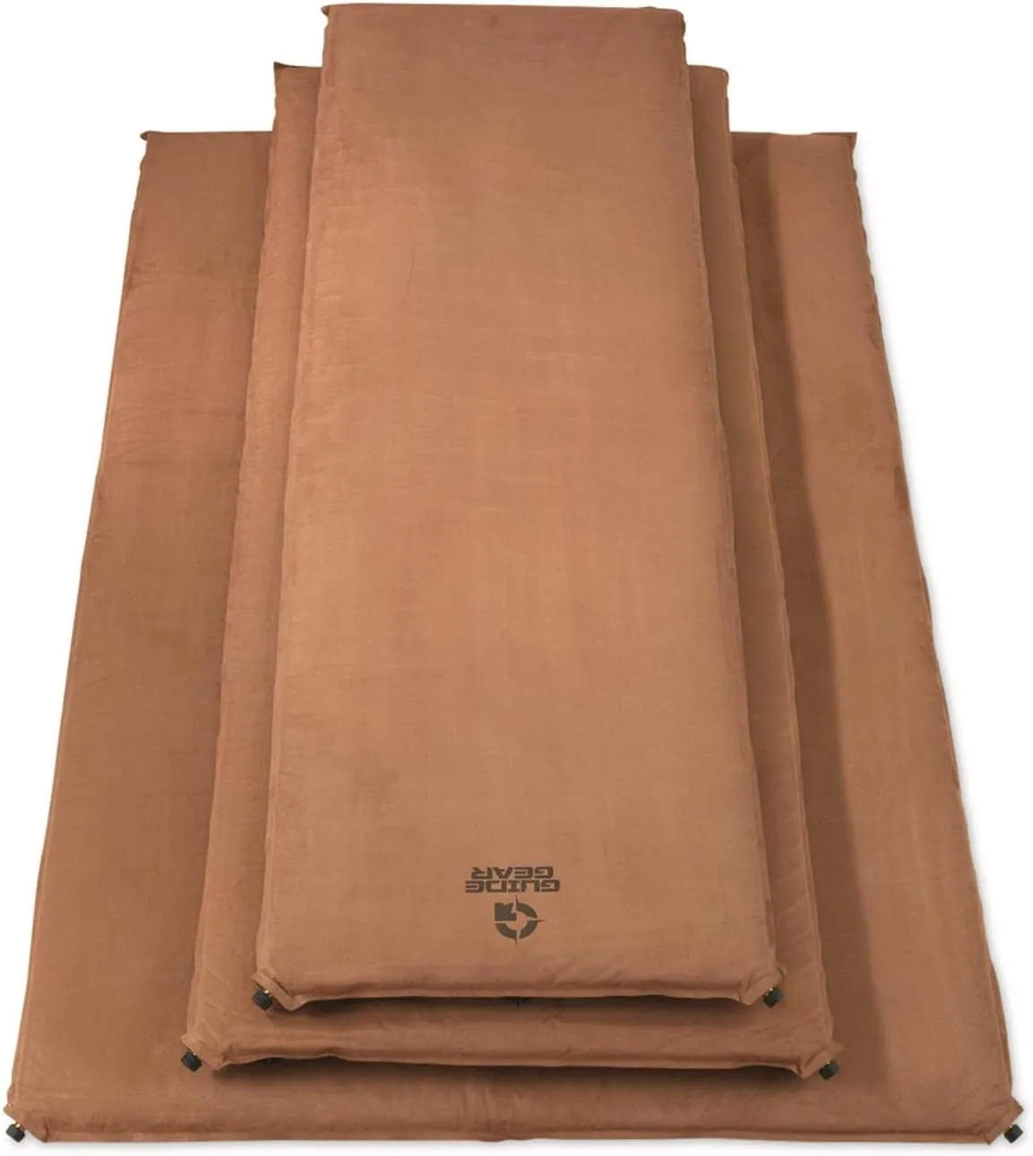Guide Gear Self Inflating Sleeping Pad Single, 3-inch Foam Padding, Portable, Camping, Backpacking, Hunting, Tent Accessories
