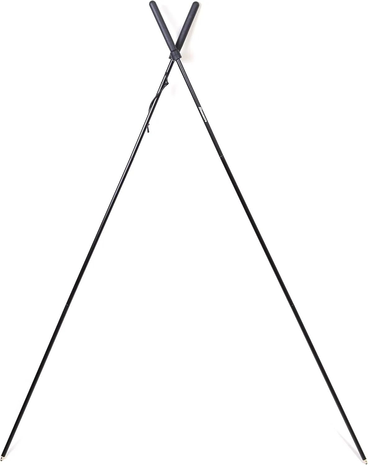 Hammers Lightweight Bungee Shock Corded Foldable Shooting Hunting Cross Stick Bipod Stix Collapsible with Carbide Tip