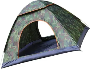 HANABASS Leisure Camping Tent Fully Automatic Quick Opening 3-4 Person Waterproof Uv Protection Portable