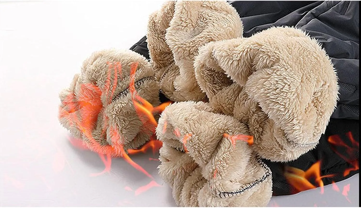 Heated Pants for Men Work Rechargeable Heating Pant Hunting Winter Snow Sweatpants Heated Clothes Fleece Insulated Camo
