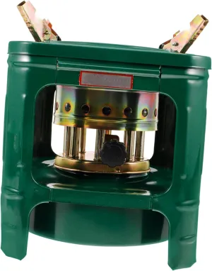 Heating Kerosene Stove 8 Burner Portable Outdoor Grill Barbecue Stove for Camping Sturdy Iron Construction