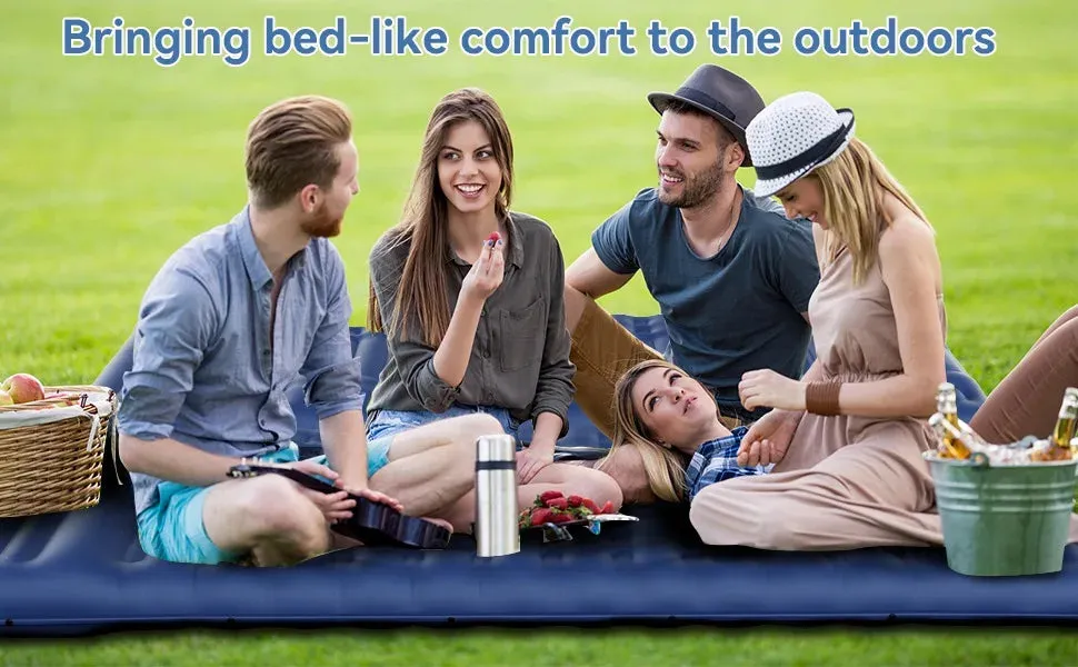 HiiPeak Ultralight Camping Sleeping Pad with Built-In Foot Pump & Pillow