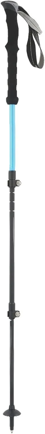 Hiking Trekking Poles, Carbon Fiber 3 Section Retractable Hiking Or Walking Sticks, Lightweight Wear Resistant Walking Poles for Hiking, Climbing, Exploring, Etc.