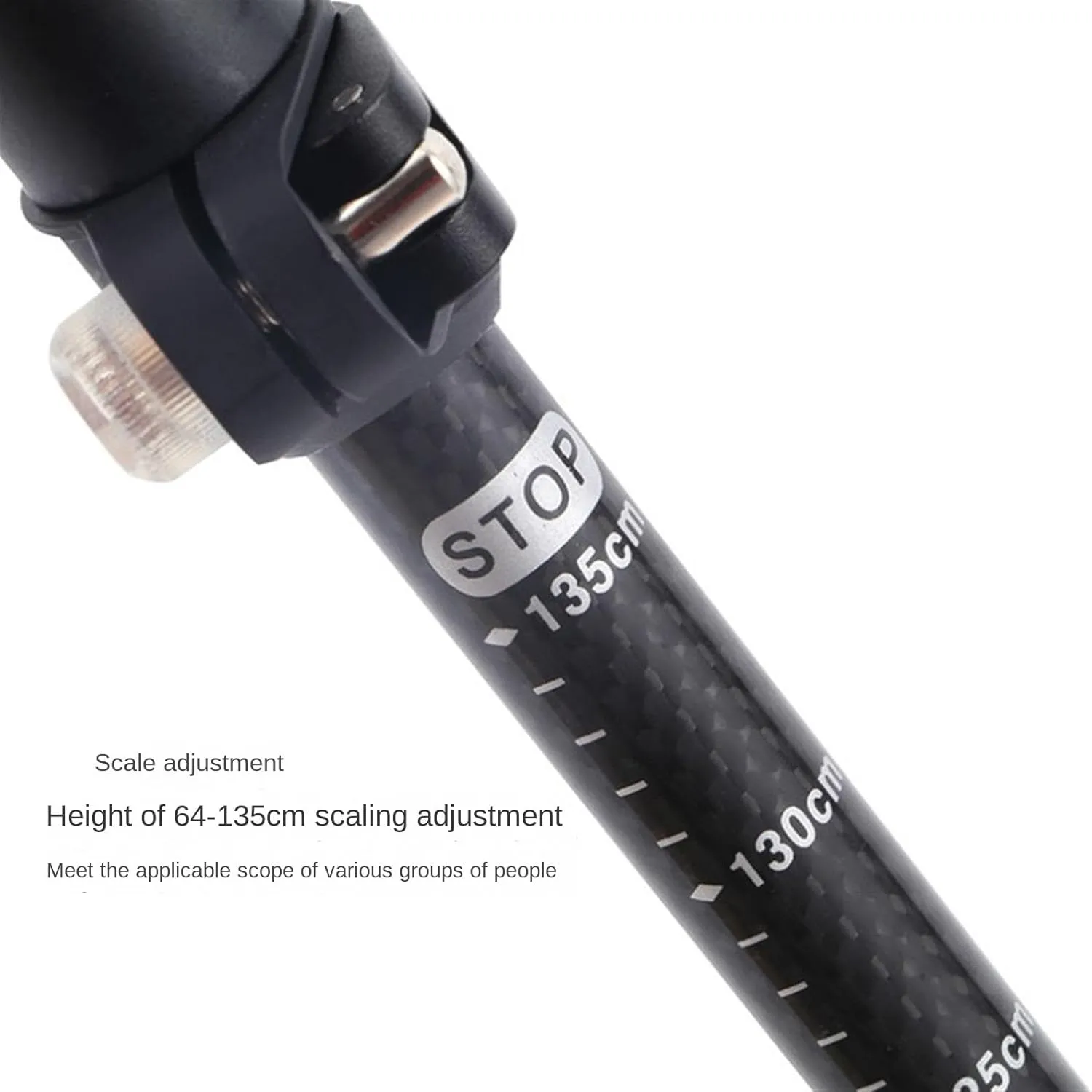 Hiking Trekking Poles Lightweight Hiking Poles Walking Sticks Foldable Carbon Fiber with Quick Flip Lock for Camping Hiking Sticks for Trekking