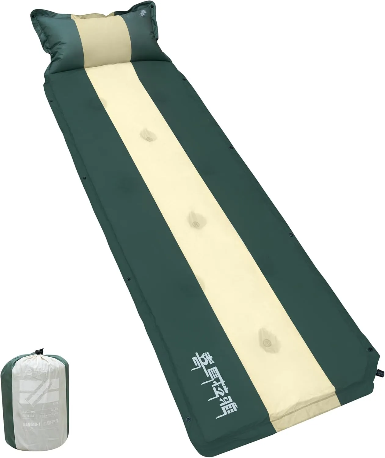 Himalaya Inflatable Camping Sleeping Mat Compact Camping Pad for Backpacking Hiking Lightweight Sleep Pad with Pillow Foam Sleeping Mat