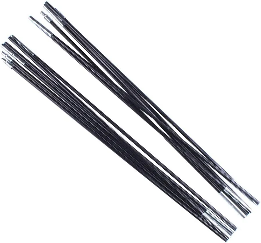 HXBER Tent Rod Glass Fiber Replacement Tent Pole Kit, 3.26m