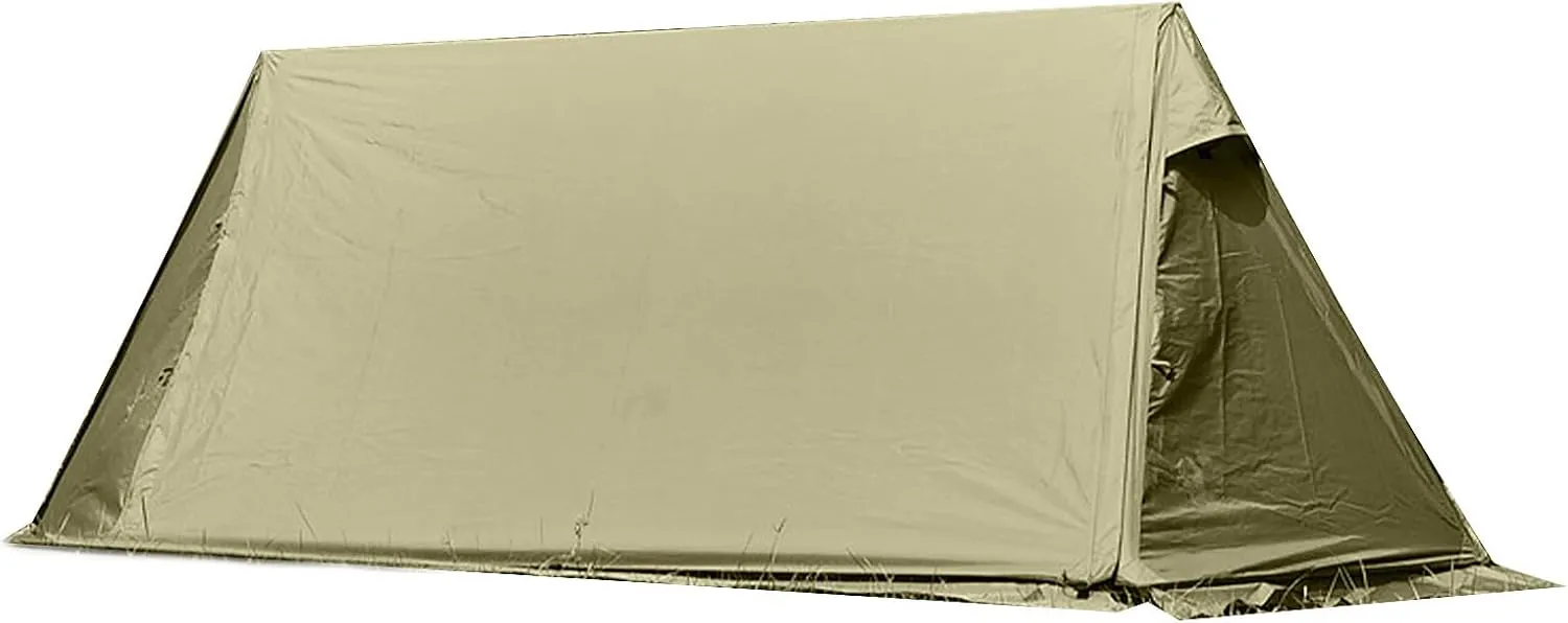 HXBER Ultralight Camping Tent Survival Bungalow Tent Waterproof Pyramid Tent Shelter Tent for 2-3 People