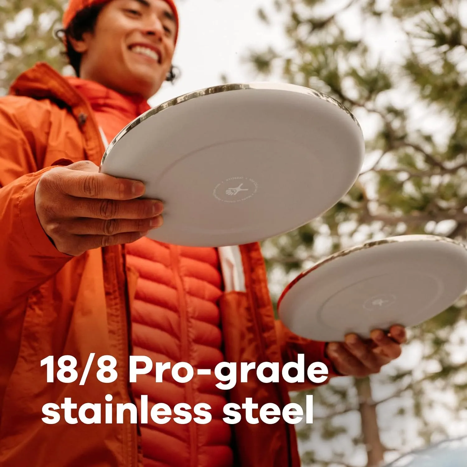 Hydro Flask Plate and Platter - Outdoor Kitchen Camping Travel Portable Dinnerware Food Container